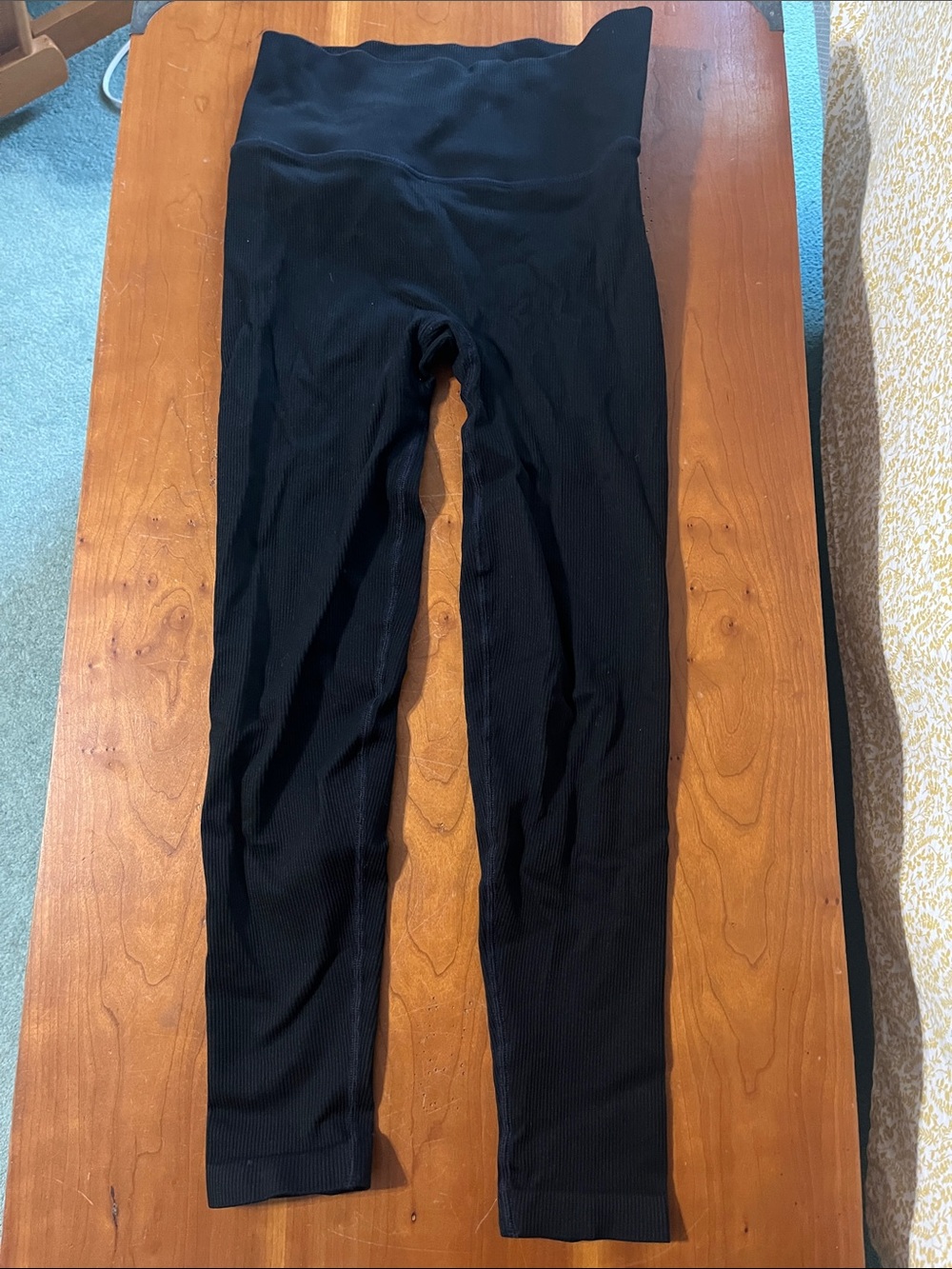 Victoria's Secret Black Ribbed Men's Jogger Leggings